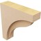 Ekena Millwork 3"W x 12"D x 12"H Thin Helena Rough Cedar Woodgrain TimberThane Corbel, Primed Tan CORUR03X12X12HELRCPR - alternate 3
